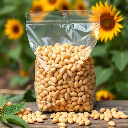 Bulk bag of sunflower hearts for feeding