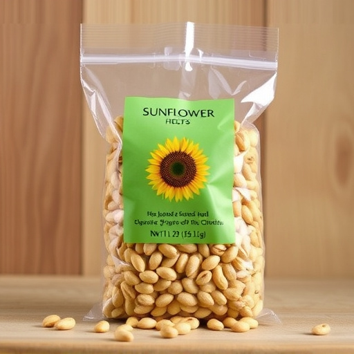 Bulk bag of sunflower hearts for feeding