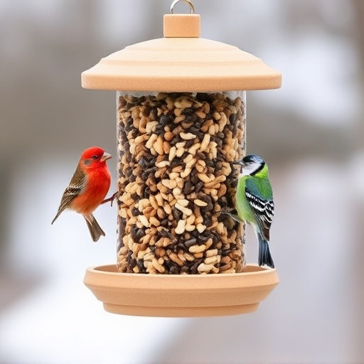 Bulk bird seed ready for feeders