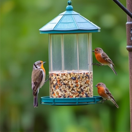 Bulk bird seed ready for feeders