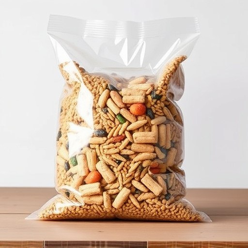 Bulk packaging of suet bird feed