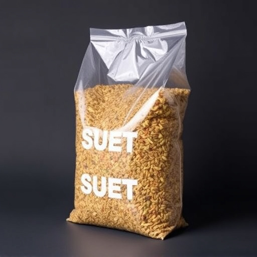 Bulk packaging of suet bird feed