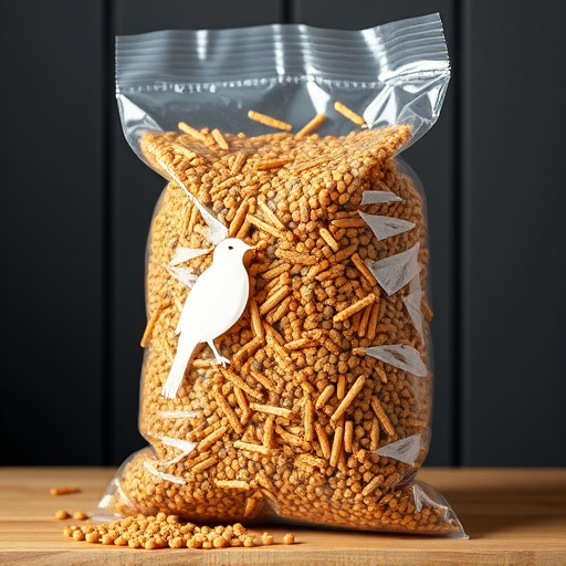 Bulk packaging of suet bird feed