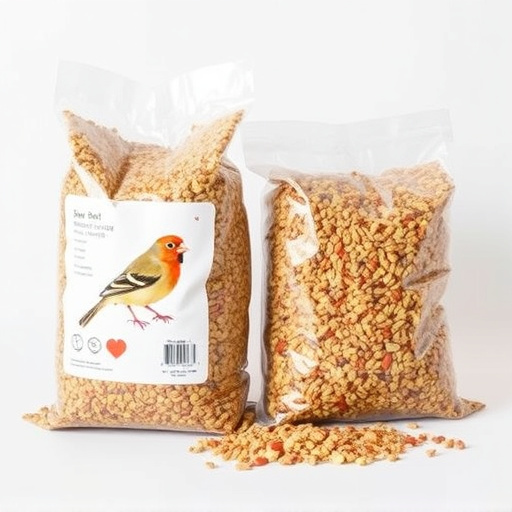 Bulk packaging of suet bird feed