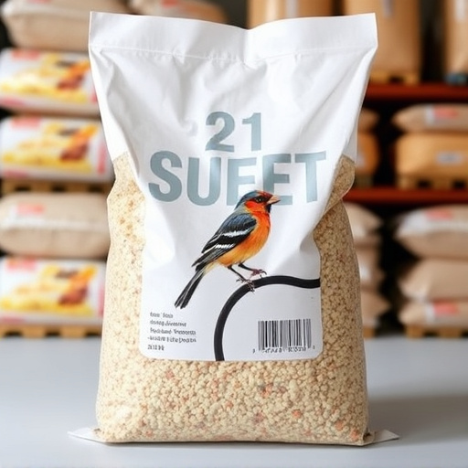 Bulk packaging of suet bird feed