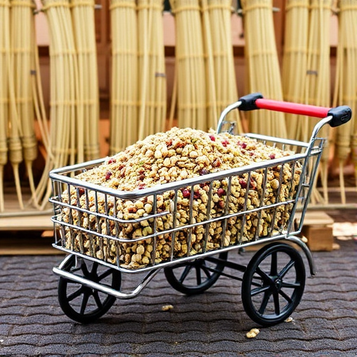 Bulk seed mix in online cart