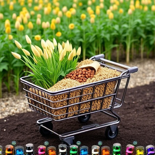 Bulk seed mix in online cart