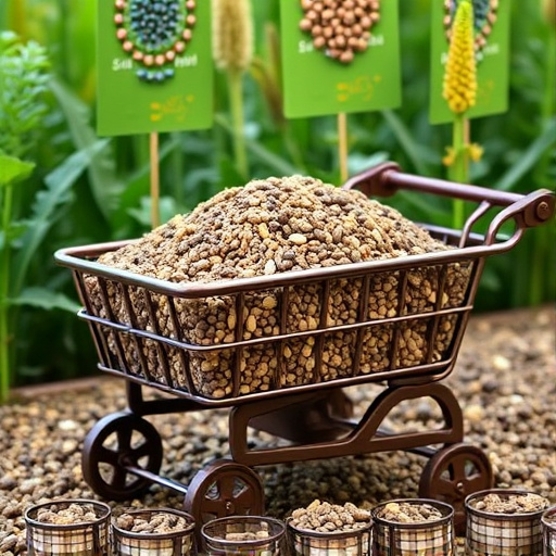 Bulk seed mix in online cart