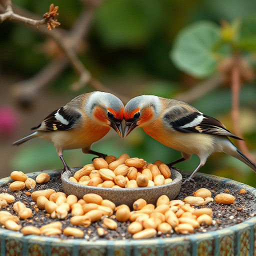 Attract Garden Birds with Natural Food Stations