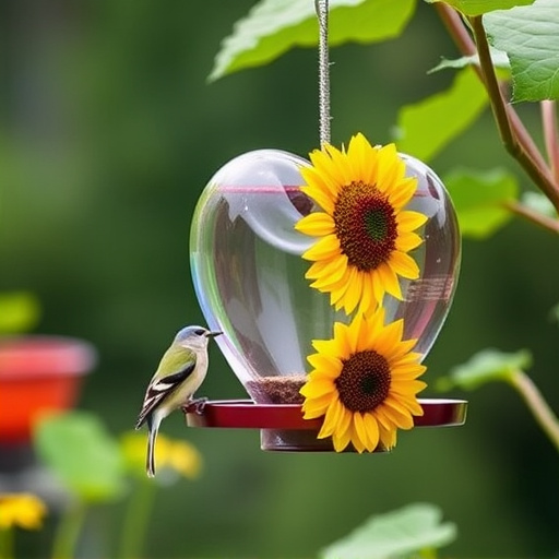 Cheap sunflower heart feeder for safe bird feeding
