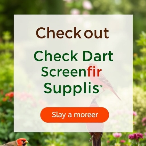 Checkout screen for garden bird supplies