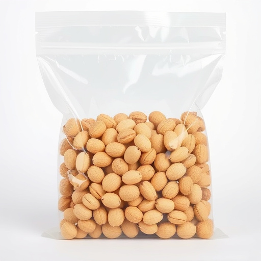 Clear bag of bird peanuts bulk buy