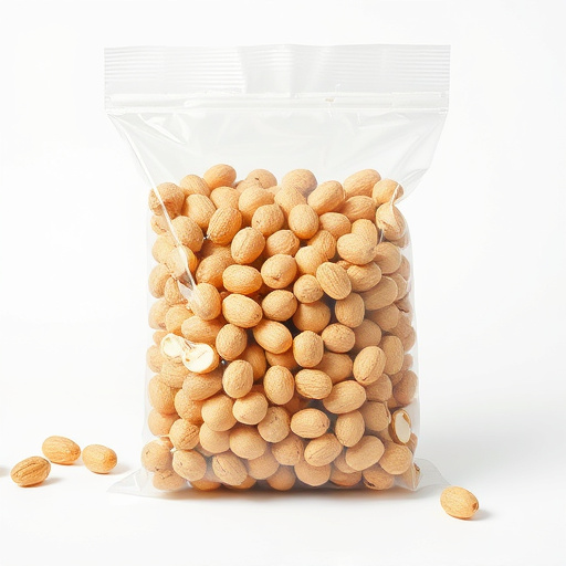 Clear bag of bird peanuts bulk buy
