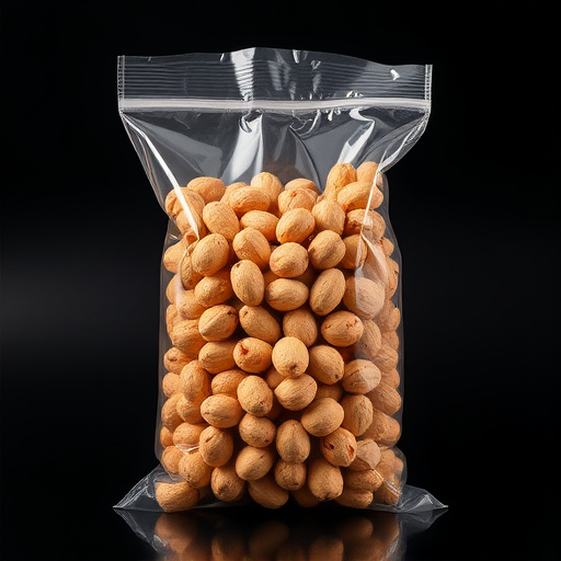 Clear bag of bird peanuts bulk buy
