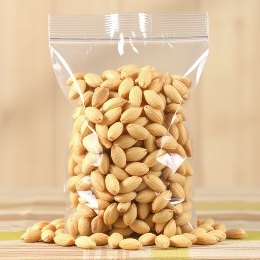 Clear bag of hulled sunflower hearts