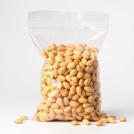 Clear bag of hulled sunflower hearts