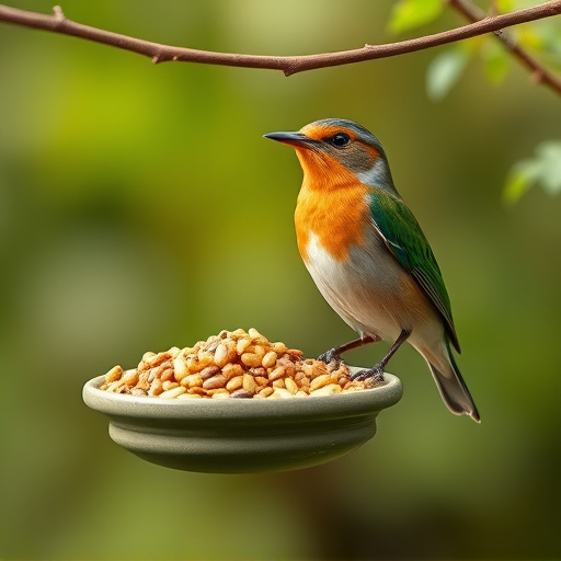 Click-and-collect bird food website banner
