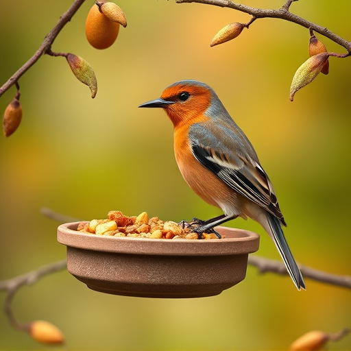Click-and-collect bird food website banner