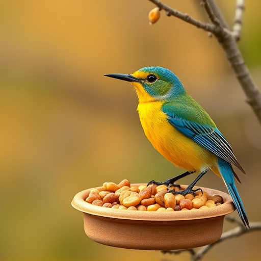 Click-and-collect bird food website banner