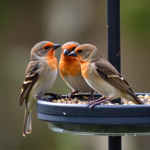 Optimize Garden Bird Feeding Stations: Design, Materials, Diversity