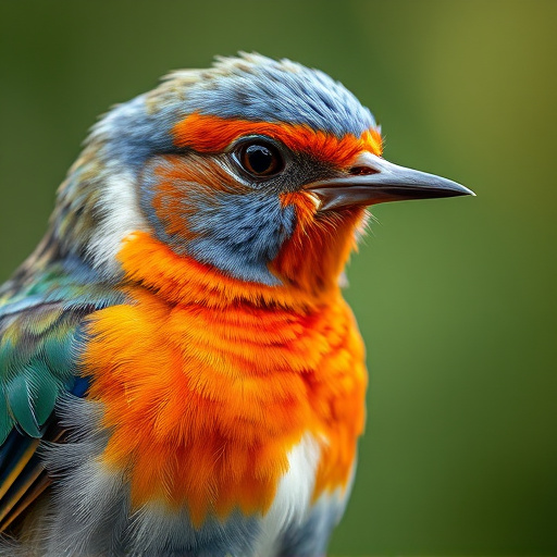 Close-up of colorful wild bird seed