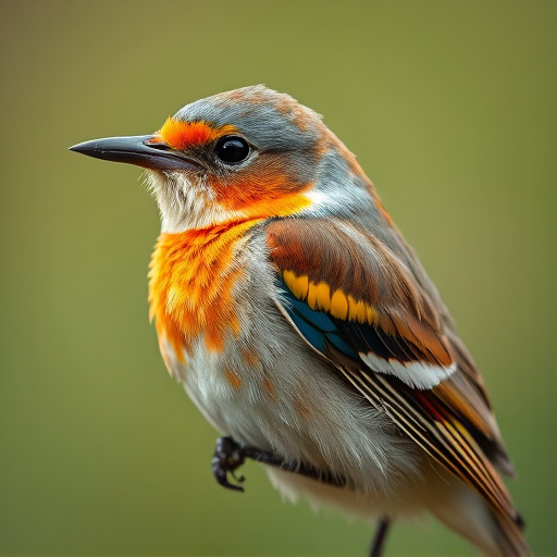 Close-up of colorful wild bird seed