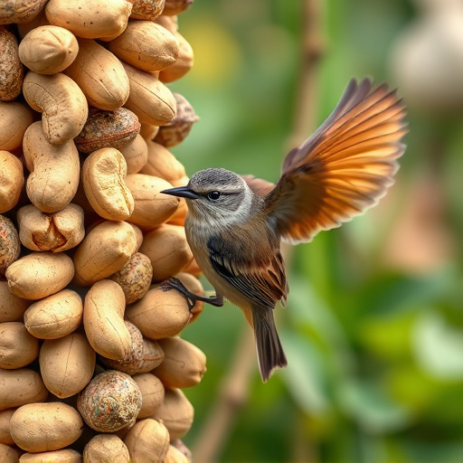 Attract Wild Birds: Best Quality Peanuts for Feeders Strategically Placed