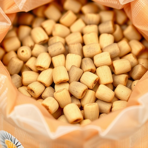 Close-up of premium sunflower hearts in bag