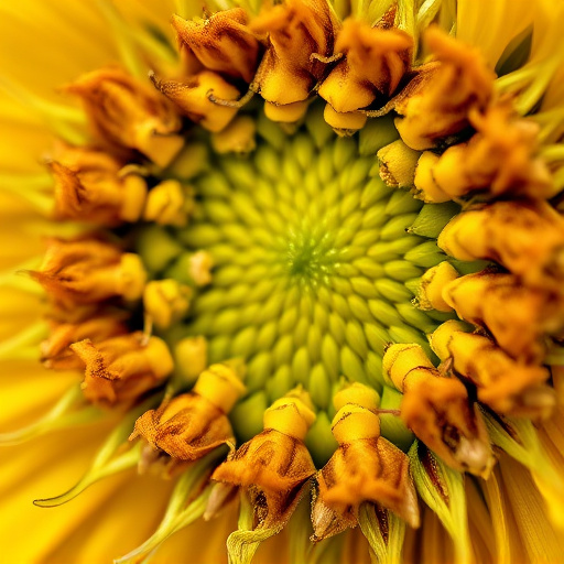 Close-up of shelled sunflower hearts