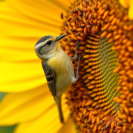 Close-up of sunflower bird seed