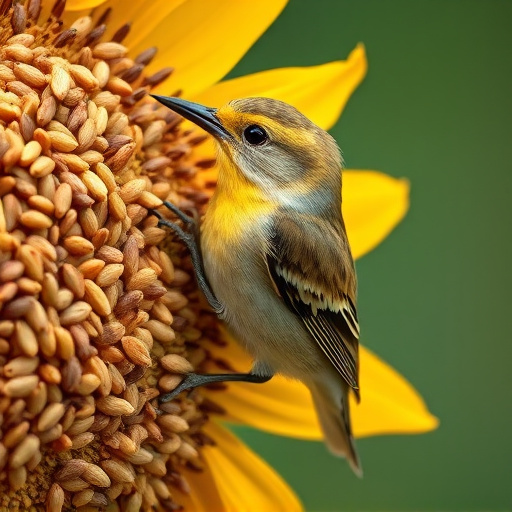 Close-up of sunflower bird seed