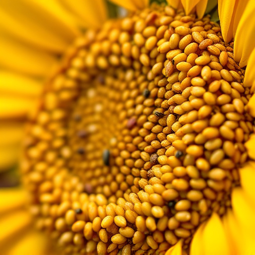 Close-up of sunflower bird seed