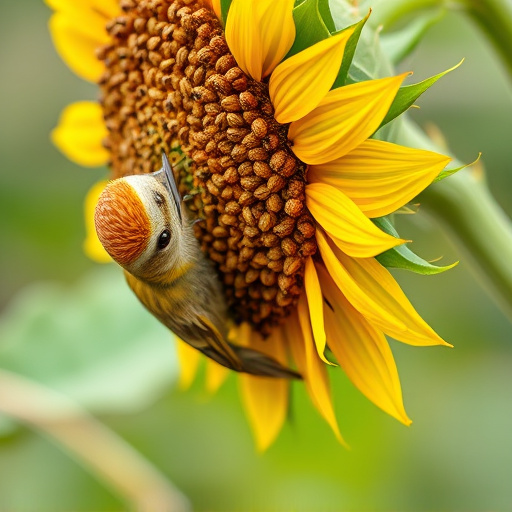 Close-up of sunflower bird seed