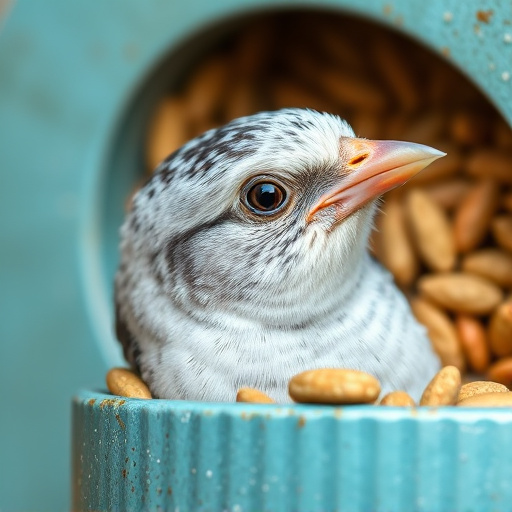 Close-up of wheat-free bird food