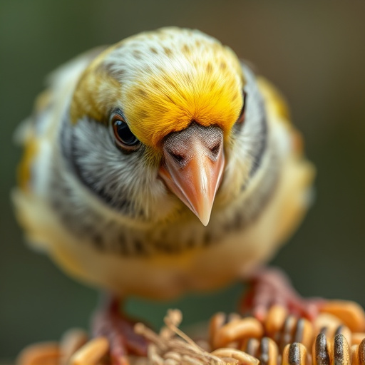 Close-up of wheat-free bird food