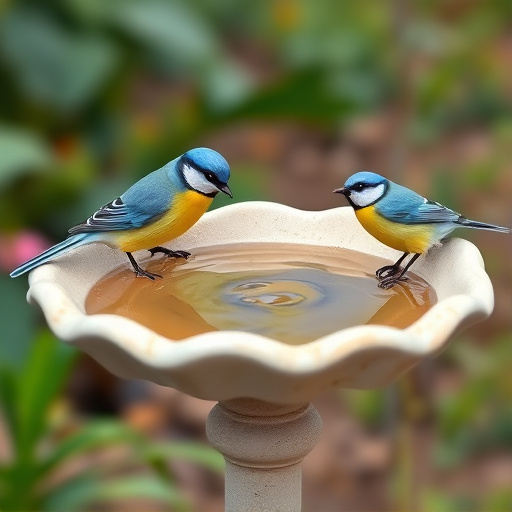 Attracting UK Garden Birds with Natural Bird Baths