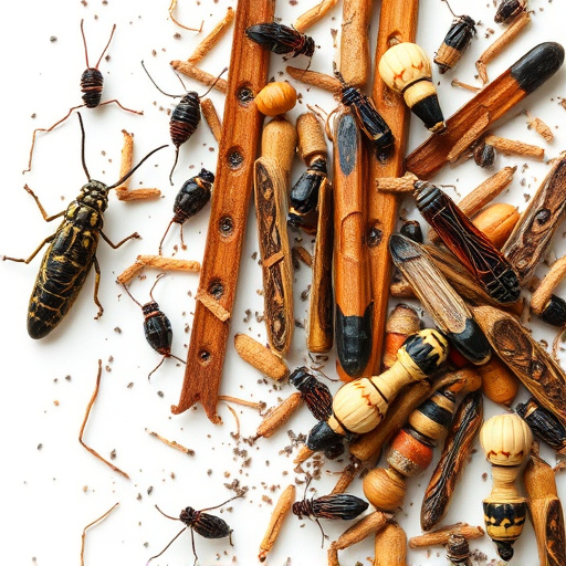 Dehydrated insects for wild birds