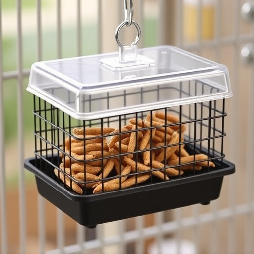 Effortless Pest Control: Caged Mealworm Feeder Setup Guide