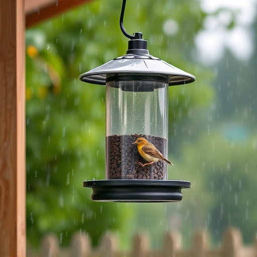 Durable feeder against wind and rain