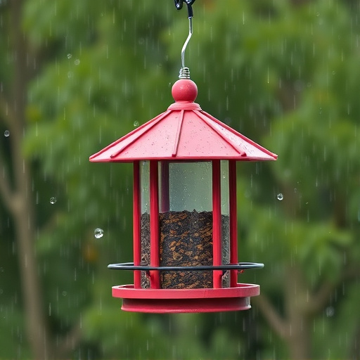 Durable feeder against wind and rain