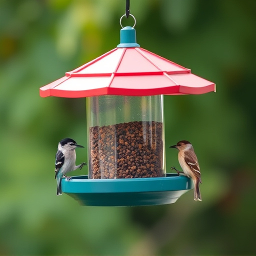 Economical bird feeder for backyard birds