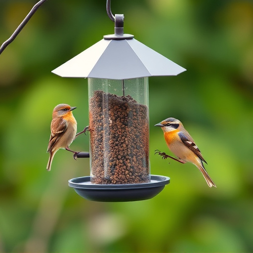 Economical bird feeder for backyard birds