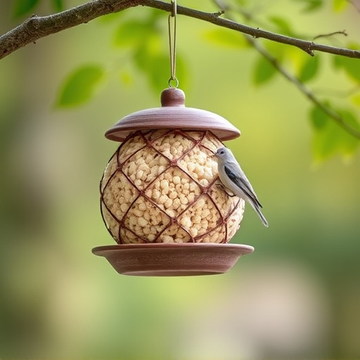 Elevate Bird Feeding with Metal Fat Ball Feeder Safety
