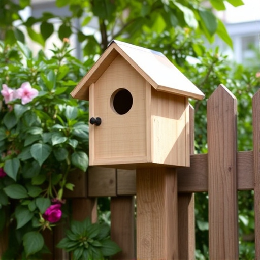 Garden bird box no longer in use