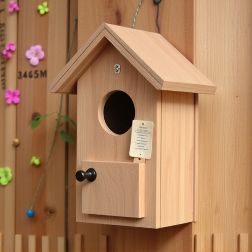 Garden bird box no longer in use