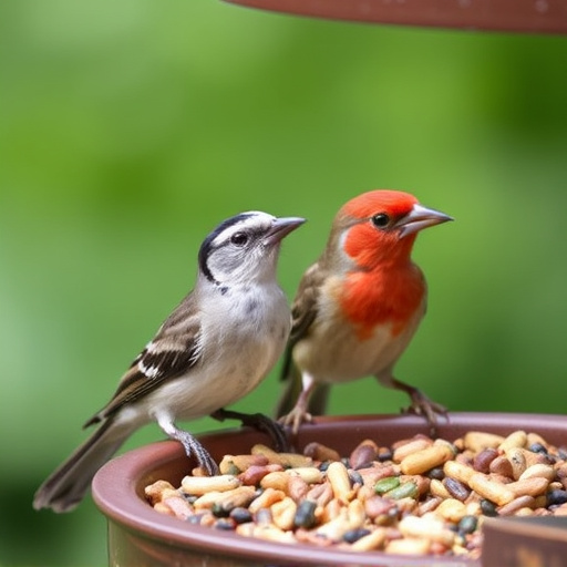 Feeding UK Garden Birds: Seasonal Favourite Food & Feeders