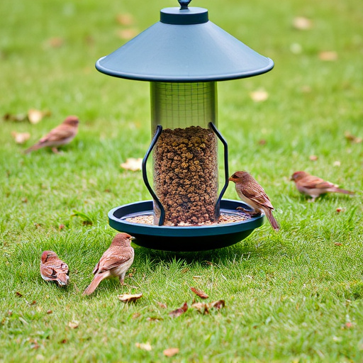 Enhance Your Yard: Choose &amp; Set Up Ground Bird Feeder