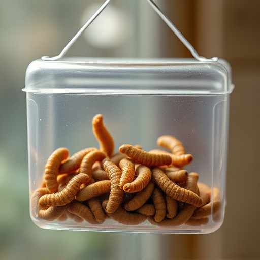 Effortless Pest Control: Mastering Caged Mealworm Feeding