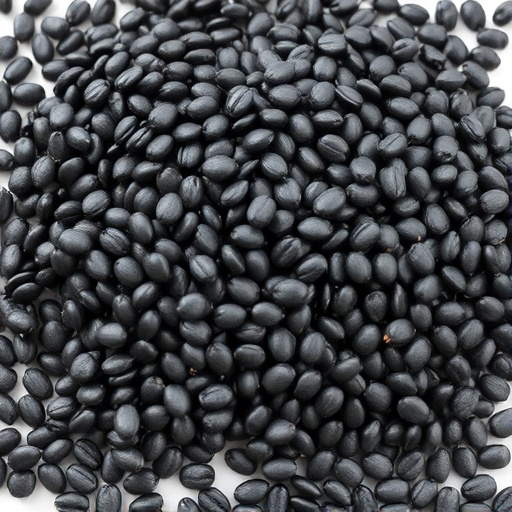 Heap of black oil sunflower seeds