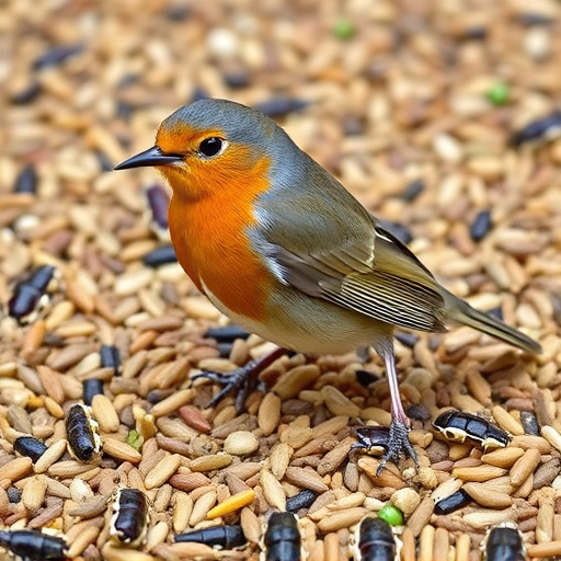 Feeding Robins UK: Mealworms as Natural Best Food Source